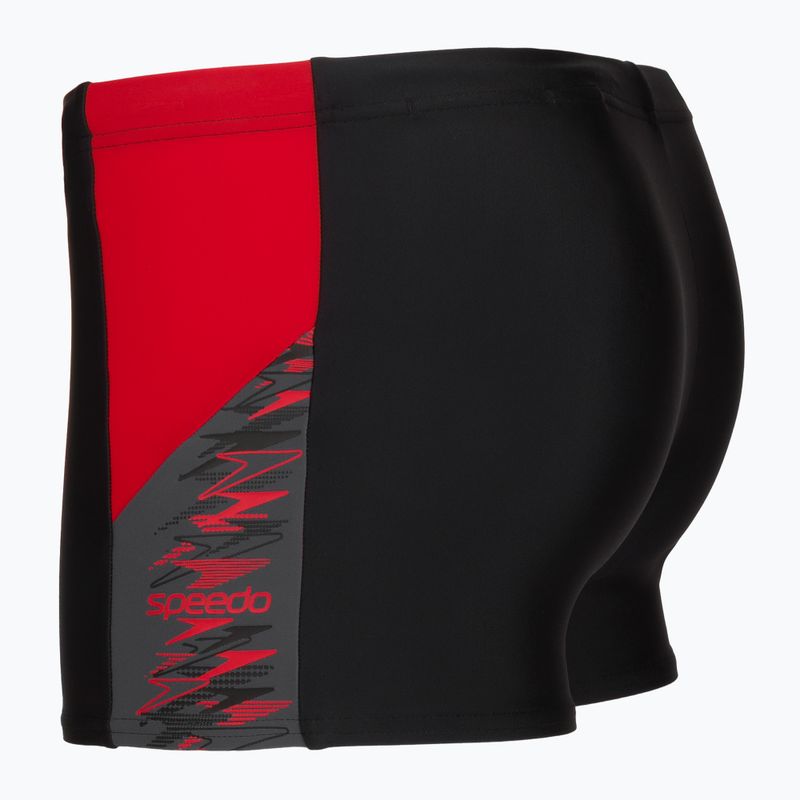 Плавки-боксерки чоловічі Speedo Dive Aquashort Anthracite/Hrr 3