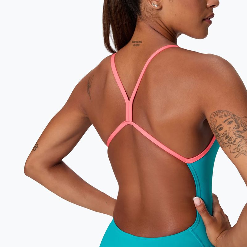 Купальник суцільний жіночий Speedo FL Solid V-Back 2.0 mayan blue 4