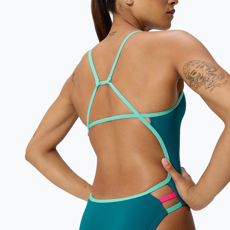 Купальник суцільний жіночий Speedo Solid Tri peacock 4