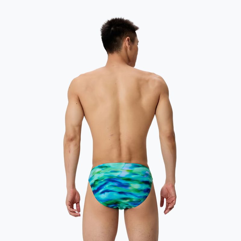 Плавки чоловічі Speedo Printed Brief sunset grove/green 2