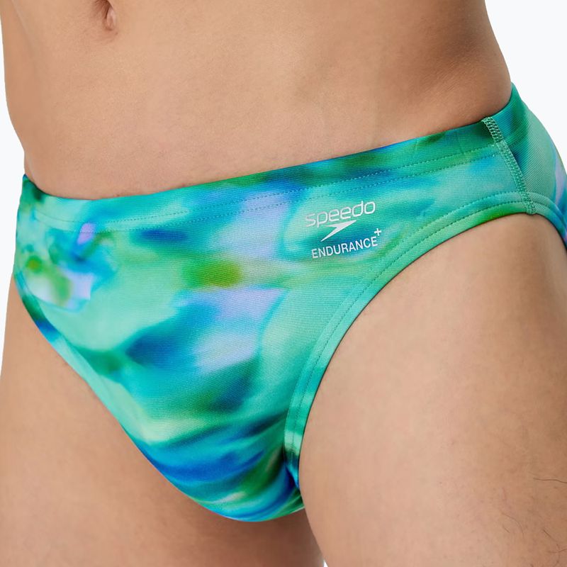 Плавки чоловічі Speedo Printed Brief sunset grove/green 4