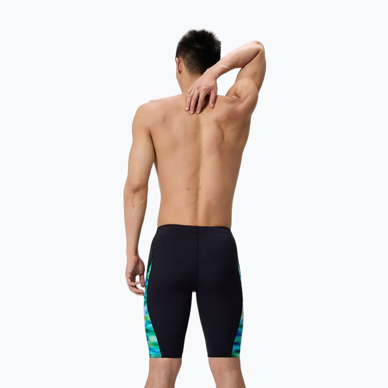 Джамери чоловічі Speedo Printed Side Spliced sunset grove/black 2