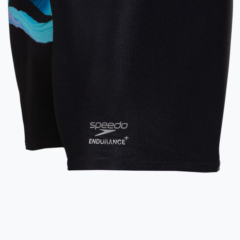 Джамери чоловічі Speedo Placement Aquashort canyon ombre/black 4