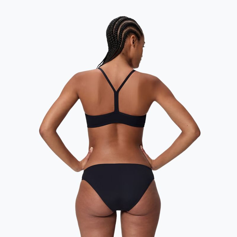 Купальник роздільний жіночий Speedo Endurance+ Logo Thin Strap anthracite 2