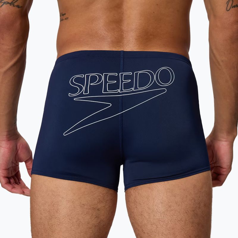 Плавки чоловічі Speedo Endurance+ Logo Aquashort peacoat 5