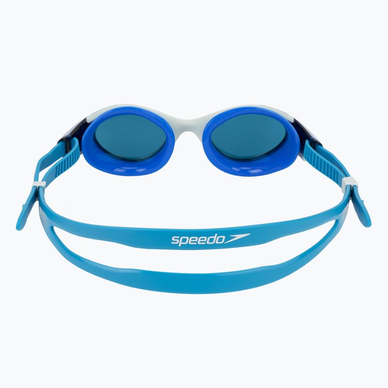 Окуляри для плавання жіночі Speedo Biofuse 2.0 Mirror light honeydew/cobalt/silver mirror 4