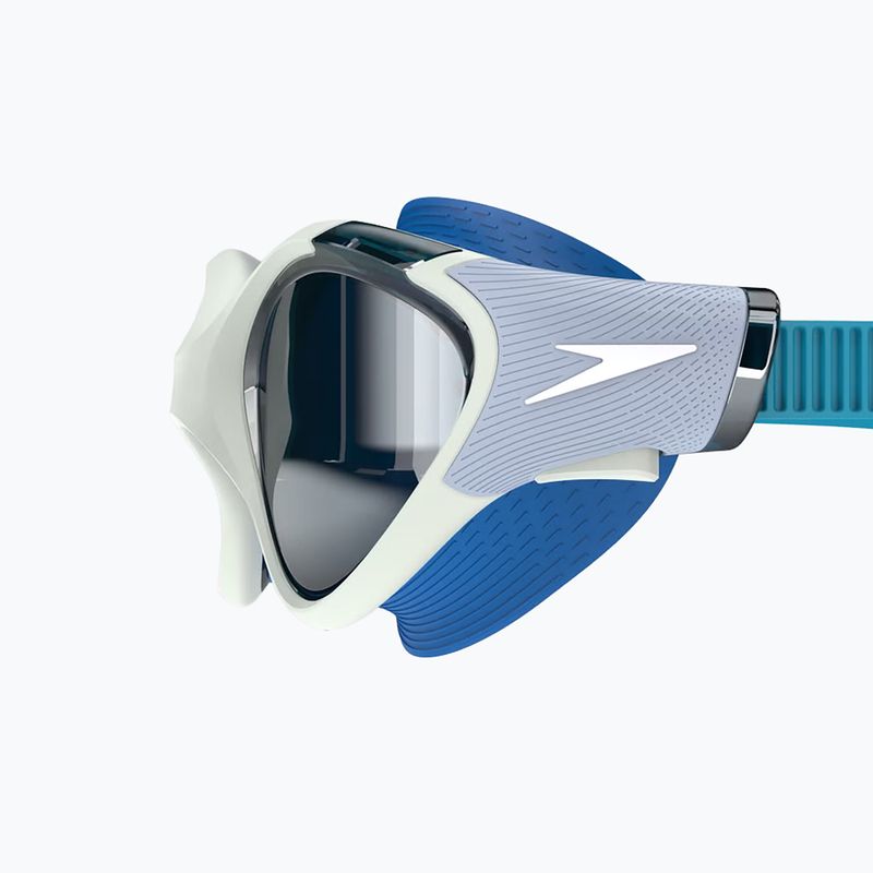 Окуляри для плавання жіночі Speedo Biofuse 2.0 Mirror light honeydew/cobalt/silver mirror 3