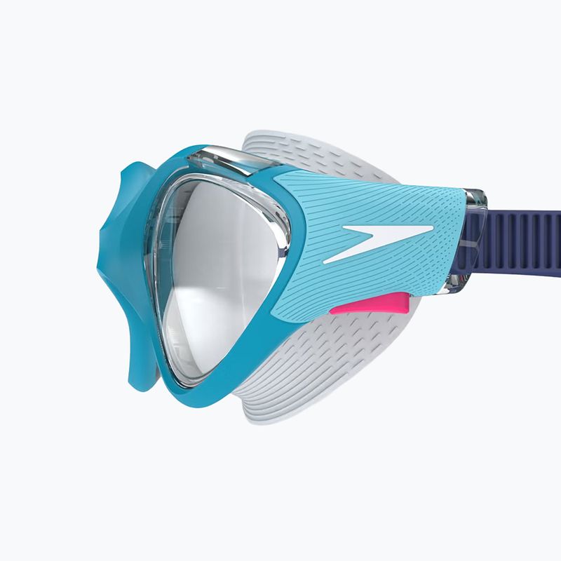 Окуляри для плавання жіночі Speedo Biofuse 2.0 mayan blue/clear 3