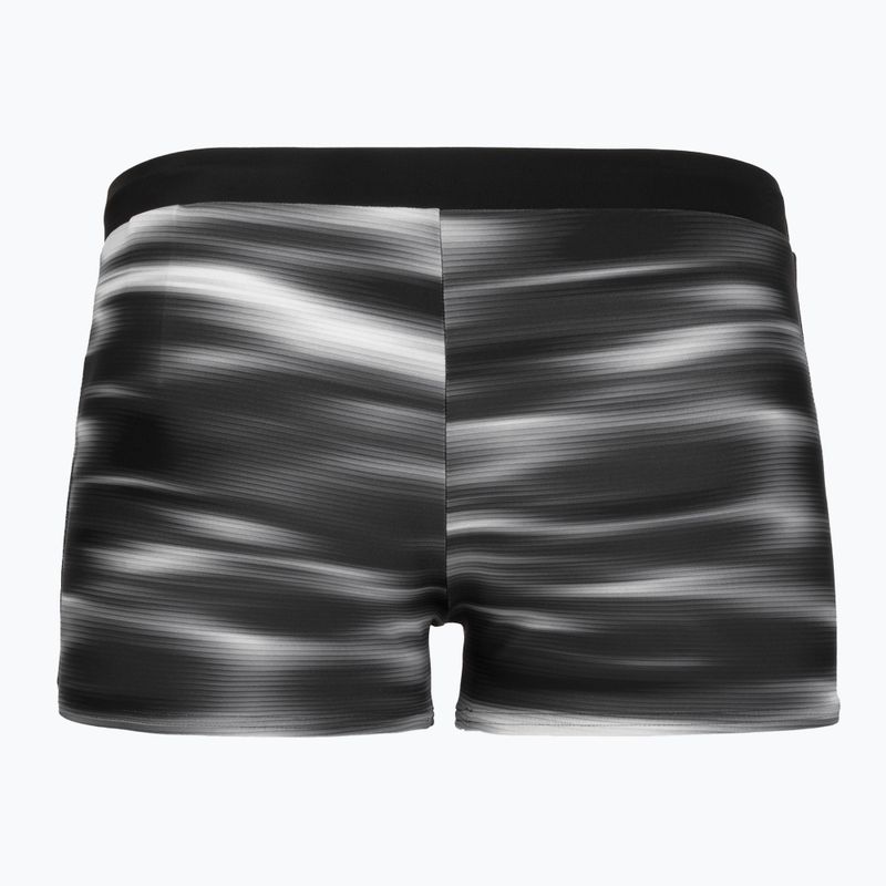 Плавки-боксерки Speedo Valmilton Aquashort anthracite/white 2