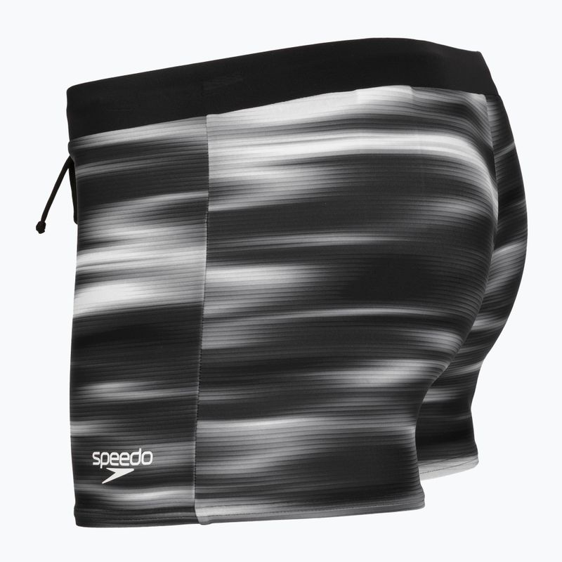 Плавки-боксерки Speedo Valmilton Aquashort anthracite/white 3