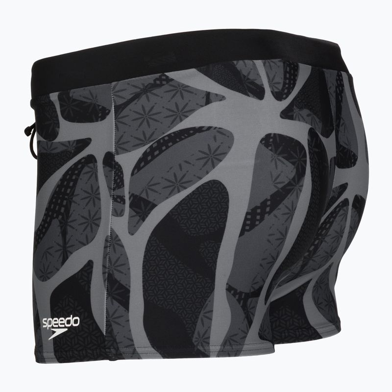 Плавки-боксерки Speedo Valmilton Aquashort anthracite/lead grey 3