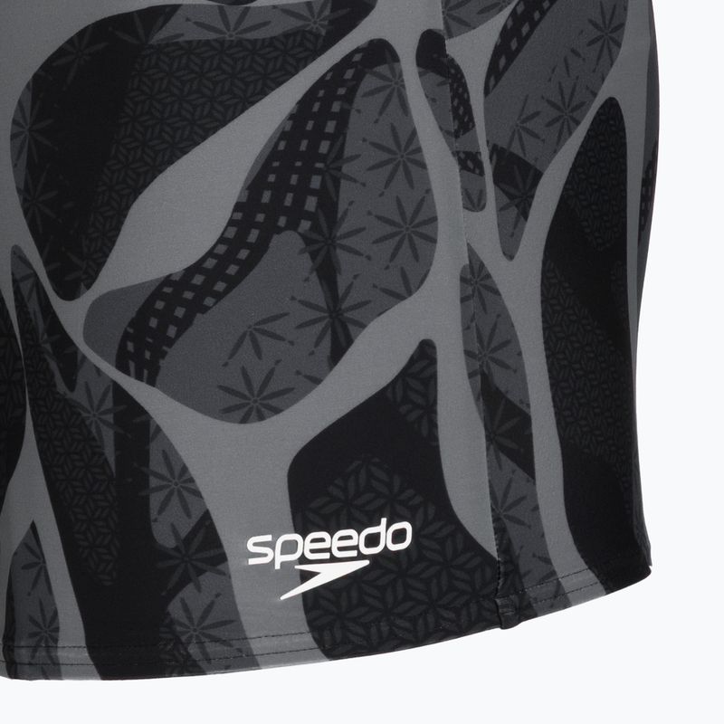 Плавки-боксерки Speedo Valmilton Aquashort anthracite/lead grey 4