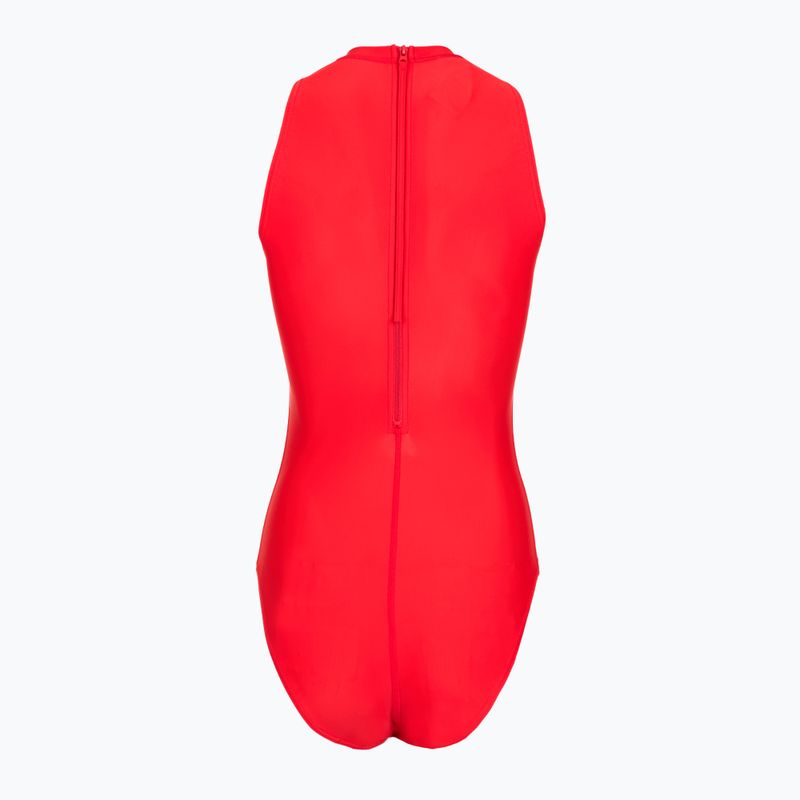 Купальник суцільний жіночий Speedo Hydrasuit high risk red 2