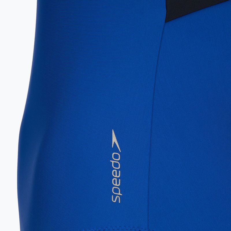 Купальник суцільний жіночий Speedo Solid Racerback zaffre blue/anthracite 3