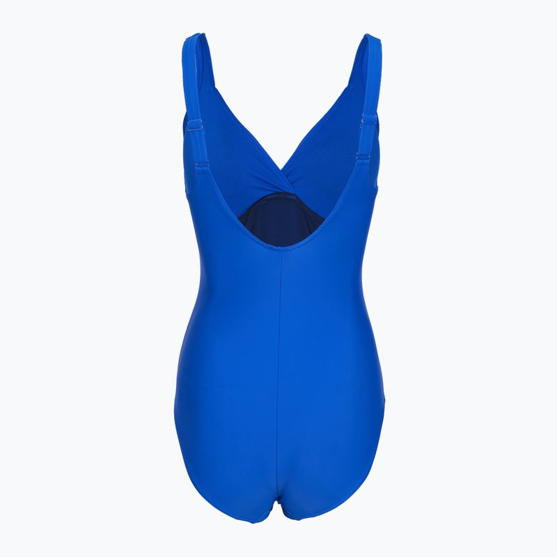 Купальник суцільний жіночий Speedo Shaping Cross Knot deep sapphire 2