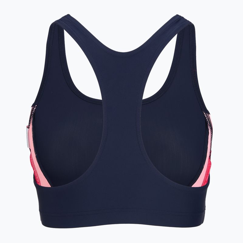 Купальник суцільний жіночий Speedo Colourblock Splice 2.0 peacoat/pink 4