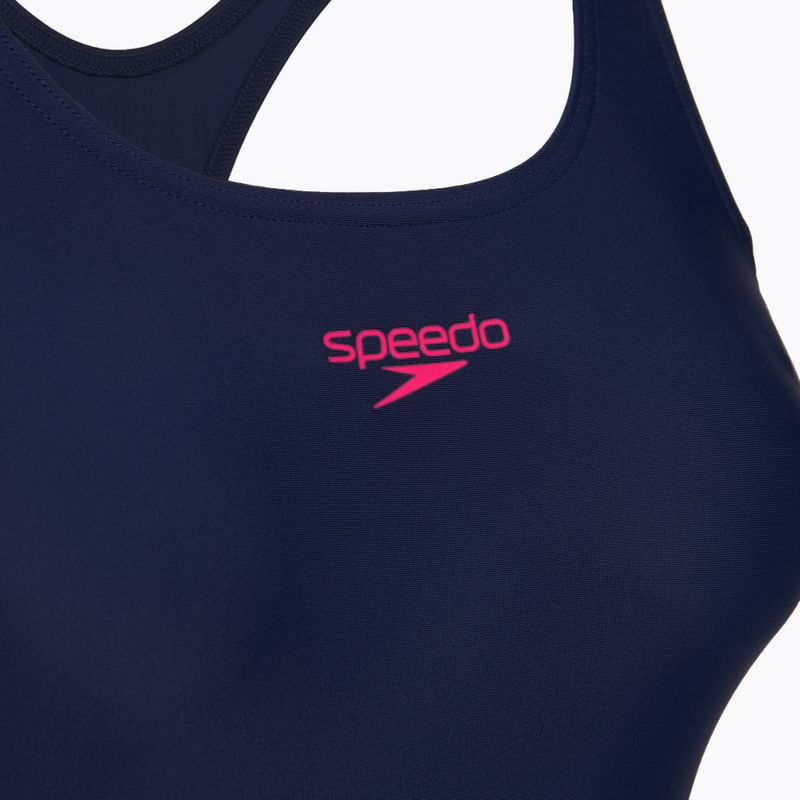 Купальник суцільний жіночий Speedo Colourblock Splice 2.0 peacoat/pink 5