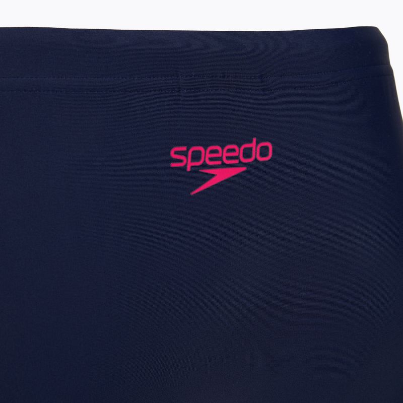 Купальник суцільний жіночий Speedo Colourblock Splice 2.0 peacoat/pink 8