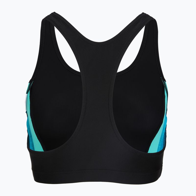 Купальник суцільний жіночий Speedo Colourblock Splice 2.0 anthracite/mayanblue 4