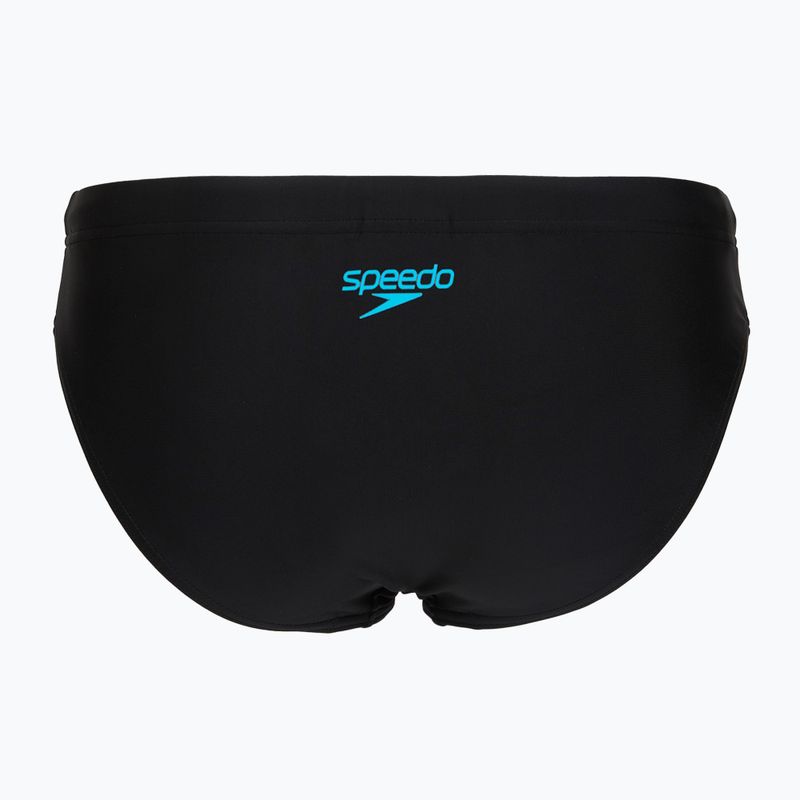 Купальник суцільний жіночий Speedo Colourblock Splice 2.0 anthracite/mayanblue 7