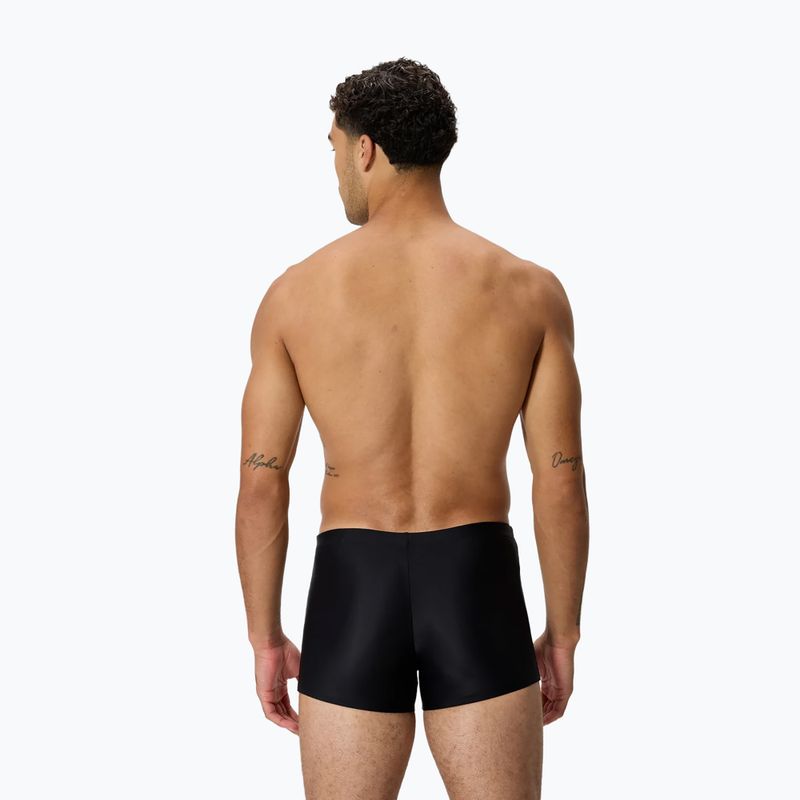 Плавки-боксерки чоловічі Speedo Medley Logo Aquashort anthracite/hrr 3