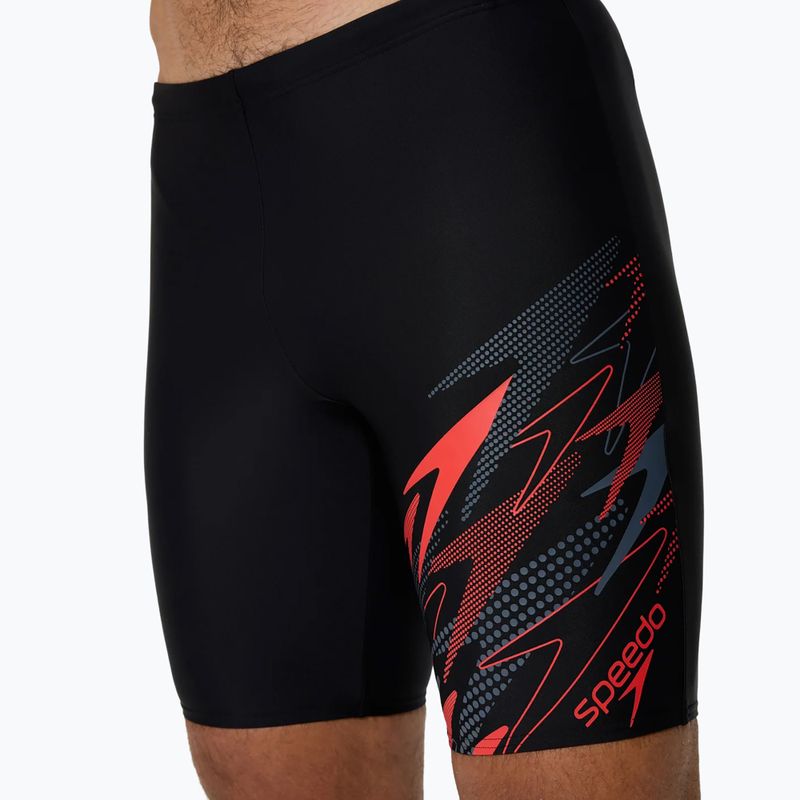 Плавки чоловічі Speedo Medley Logo Jammer anthracite/hrr 5