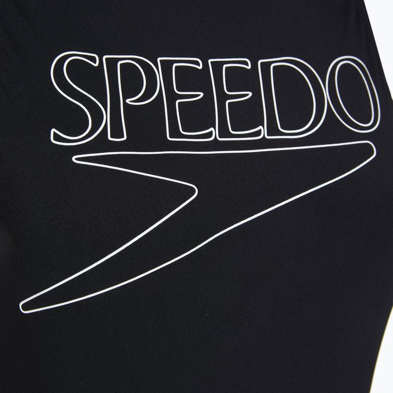 Купальник суцільний жіночий Speedo Endurance+ Logo Hydrasuit anthracite 5