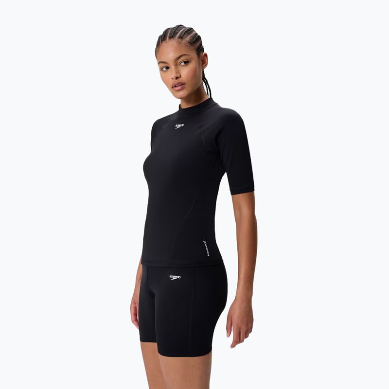 Футболка для плавання жіноча Speedo Endurance+ Rash Guard anthracite 3