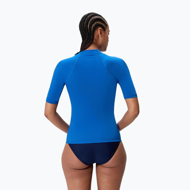 Футболка для плавання жіноча Speedo Endurance+ Rash Guard turkish sea 2