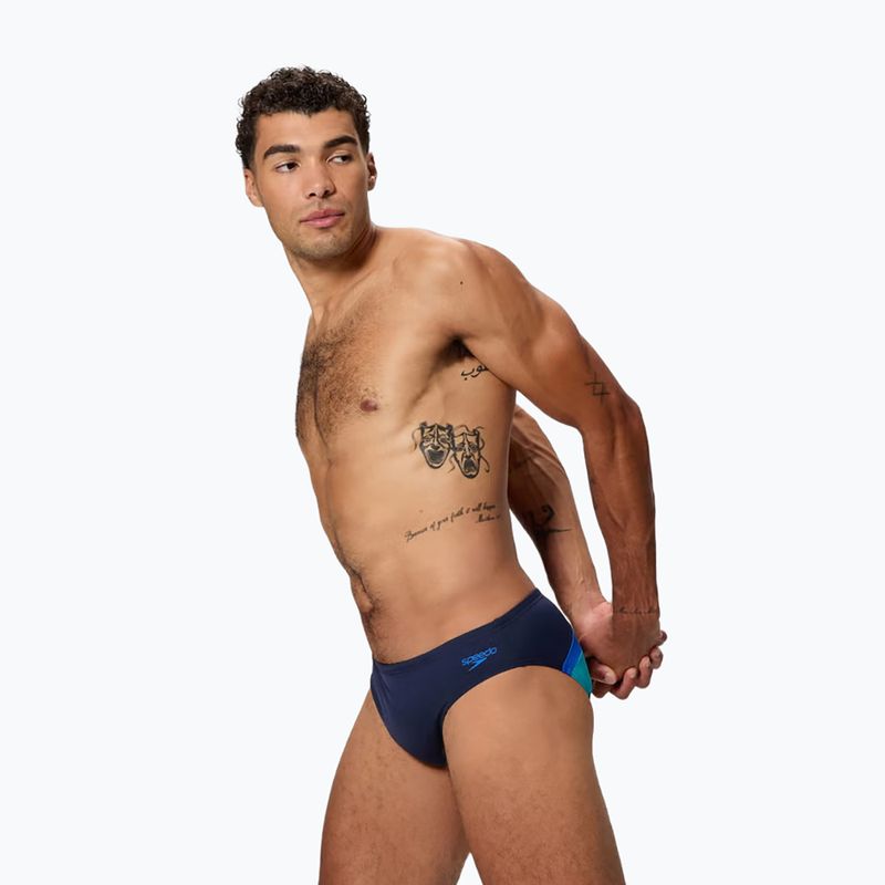 Плавки чоловічі Speedo Hyperboom Brief peacoat/deep sapphire 3