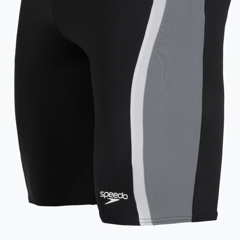 Плавки чоловічі Speedo Solid Splice Jammer Anthracite/Lead Grey 4