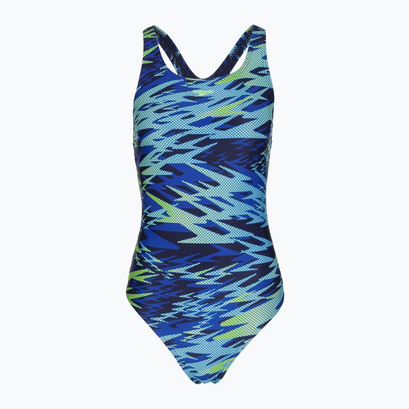 Купальник суцільний жіночий Speedo Hyperboom Print Medalist peacoat 6