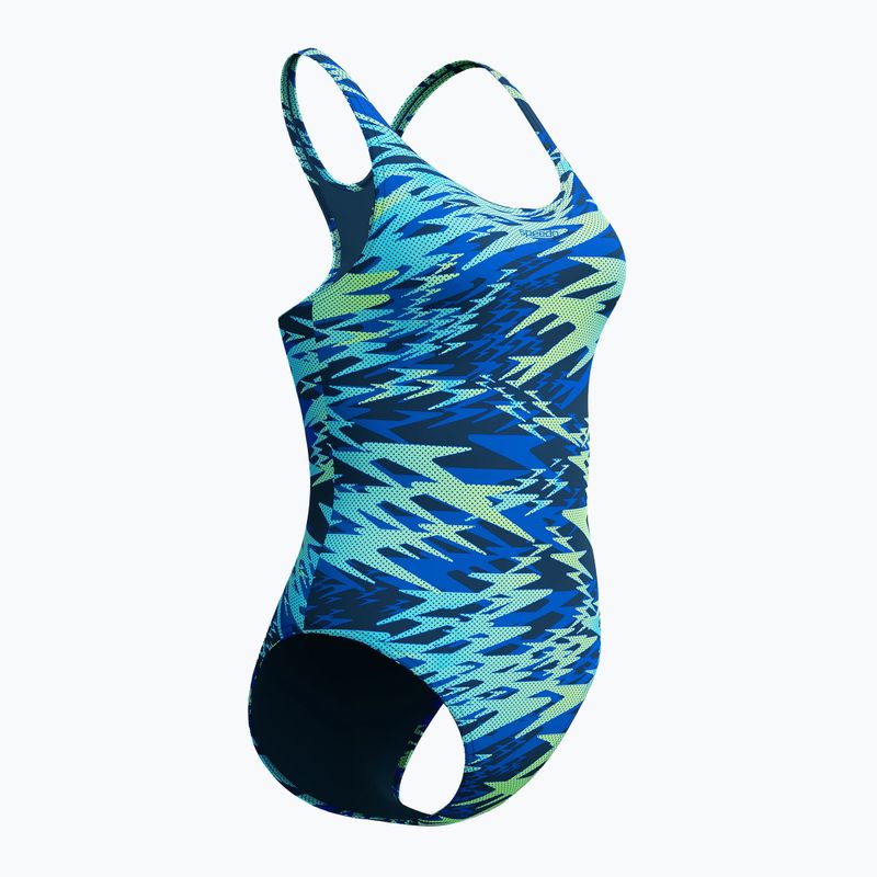 Купальник суцільний жіночий Speedo Hyperboom Print Medalist peacoat 7