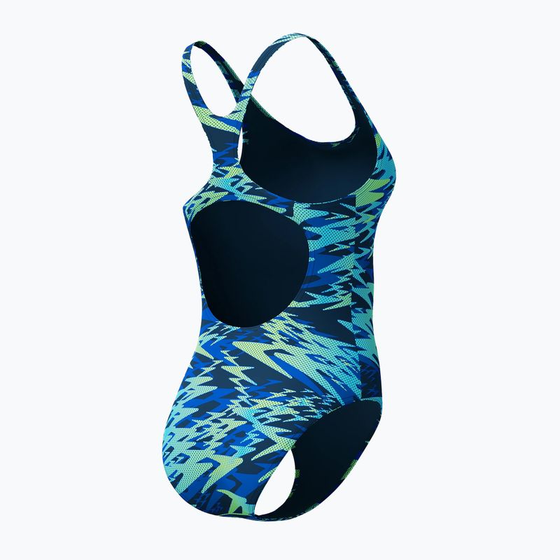 Купальник суцільний жіночий Speedo Hyperboom Print Medalist peacoat 8