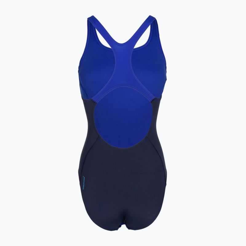 Купальник суцільний жіночий Speedo Solid Splice Medalist sapphire/peacoat 2