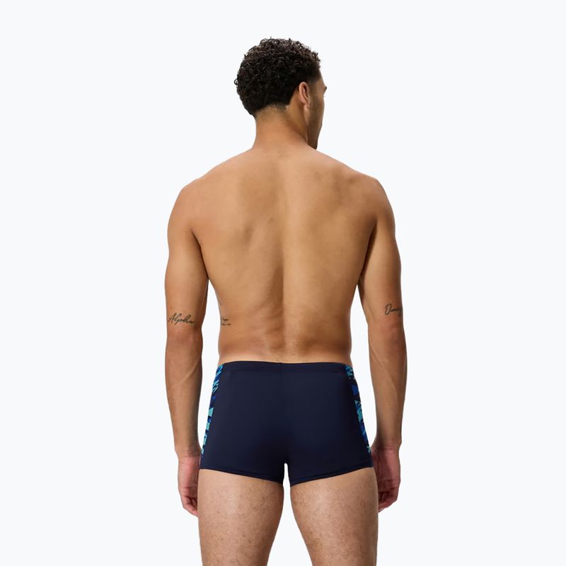 Плавки Speedo Hyperboom Splice Aquashort peacoat/deep sapphrie 2