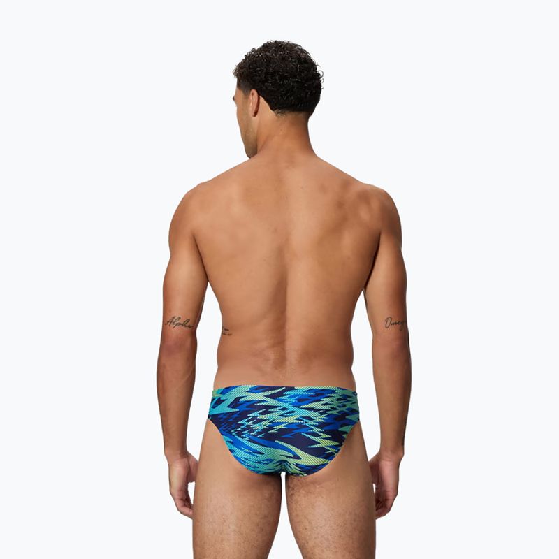 Плавки чоловічі Speedo Hyperboom Print Brief 2.5" peacoat/deep sapphire 2