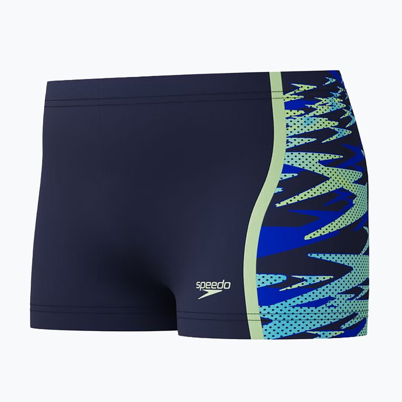 Плавки Speedo Hyperboom Splice Aquashort peacoat/deep sapphire 3