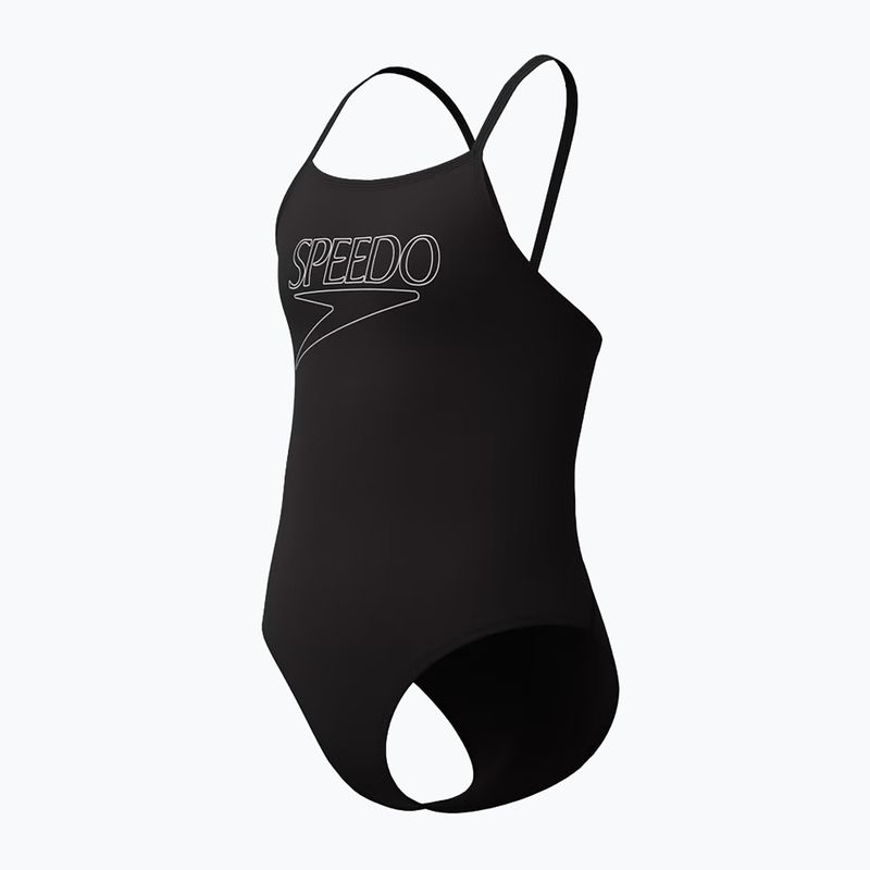 Купальник суцільний дитячий Speedo Endurance+ Logo Thinstrap anthracite 3