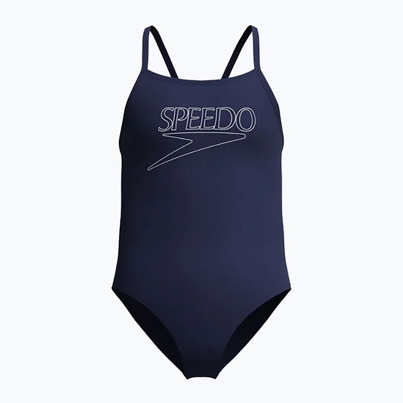 Дитячий цільний купальник Speedo Endurance+ Logo Thinstrap peacoat 5