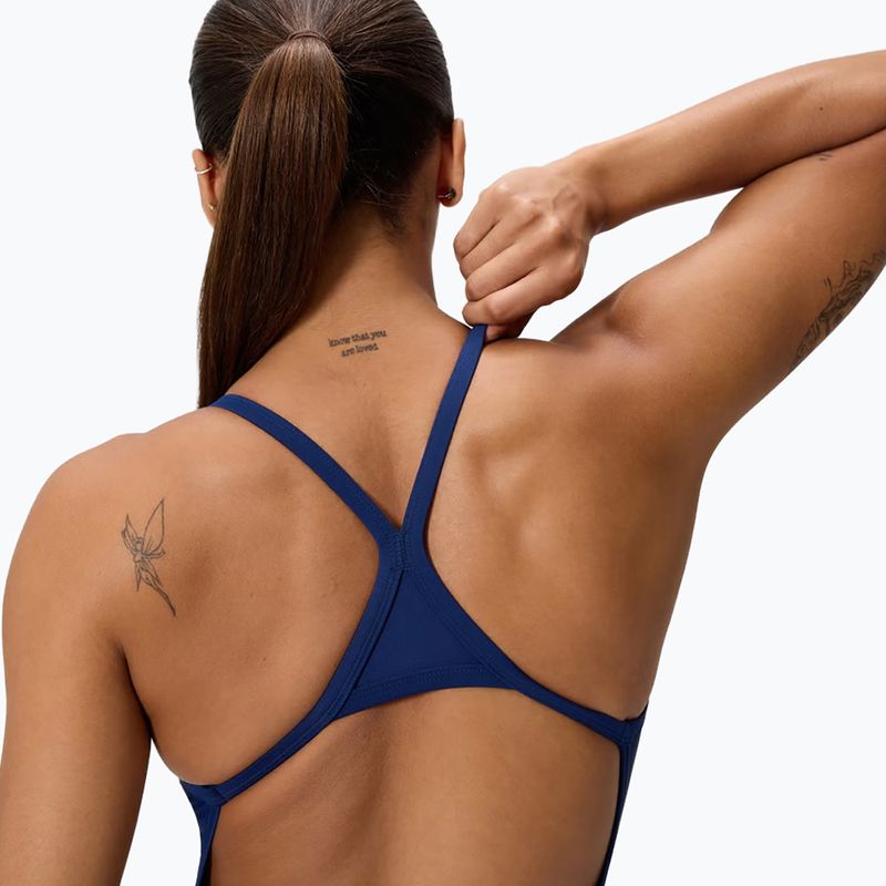 Купальник суцільний жіночий Speedo Solid EnduraSoft Turnback team navy 4