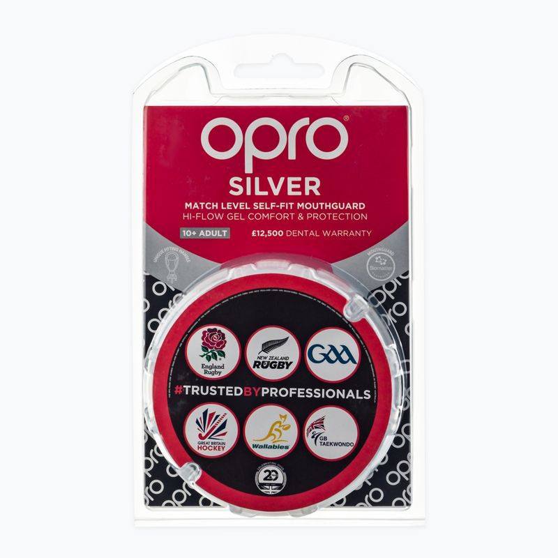 Капа Opro Silver біла