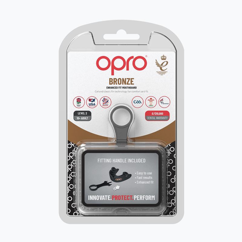 Капа Opro GEN5 чорна 9028-BRONZE 2
