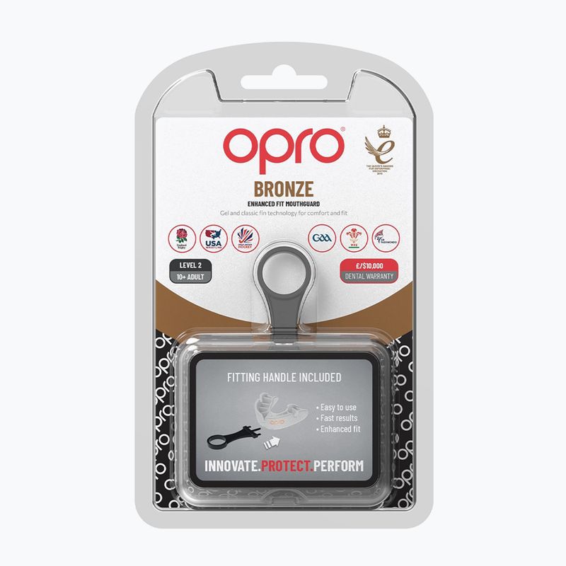 Капа Opro GEN5 біла 9059-BRONZE 2