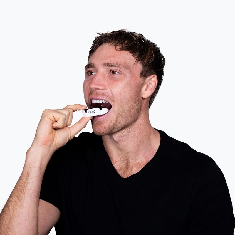 Захисна капа Opro Silver black/white/white 5