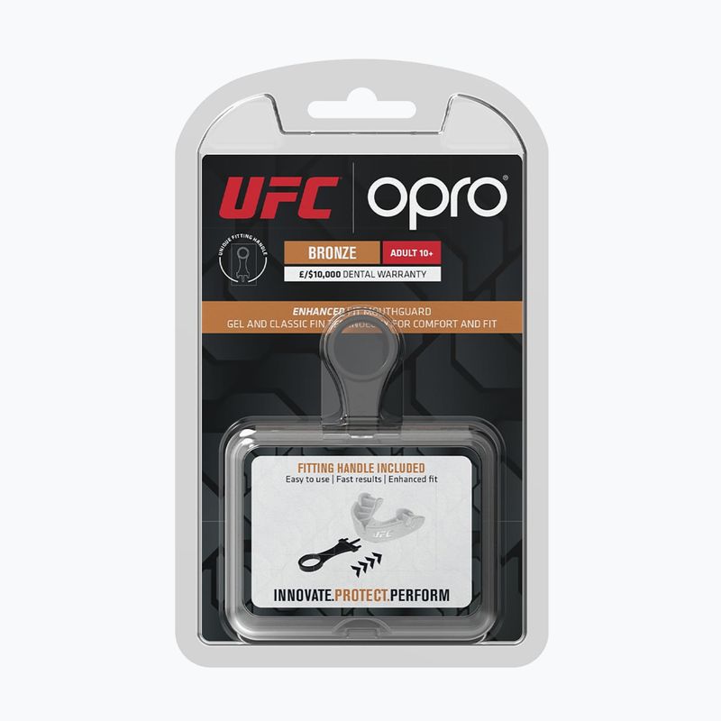 Капа Opro UFC Bronze GEN2 білий 2