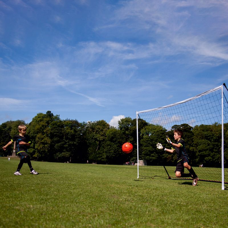 Ворота футбольні QuickPlay Kickster Academy 365 x 180 cm білі/чорні 7