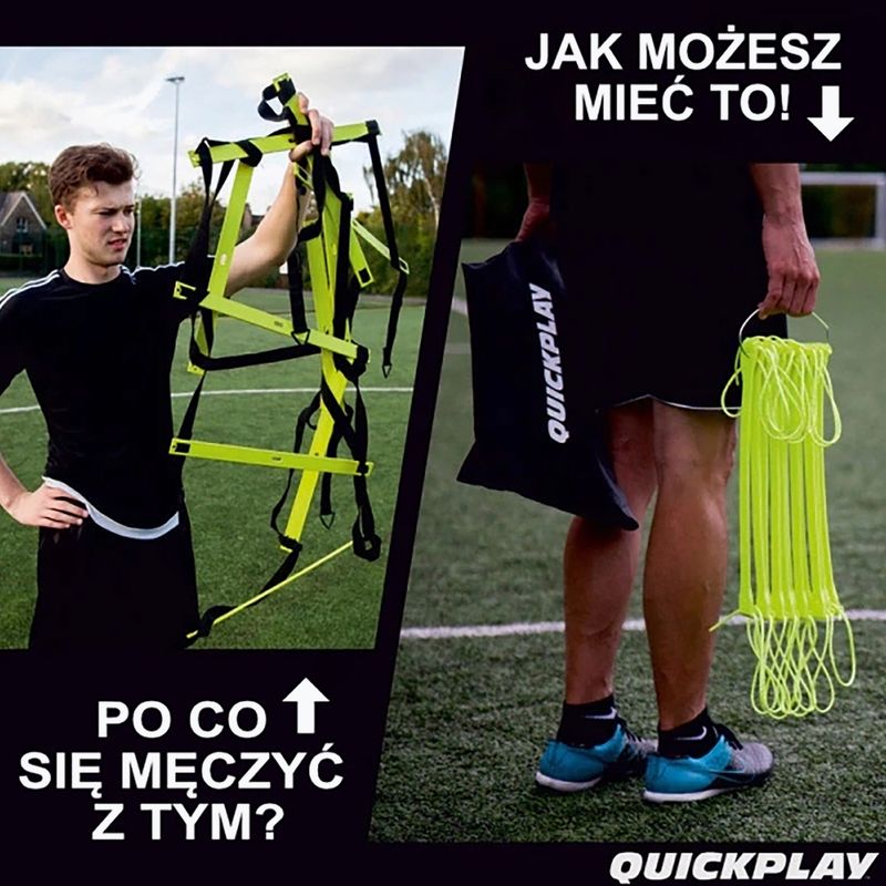 Драбинка для тренувань QuickPlay Speed Ladder yellow 6