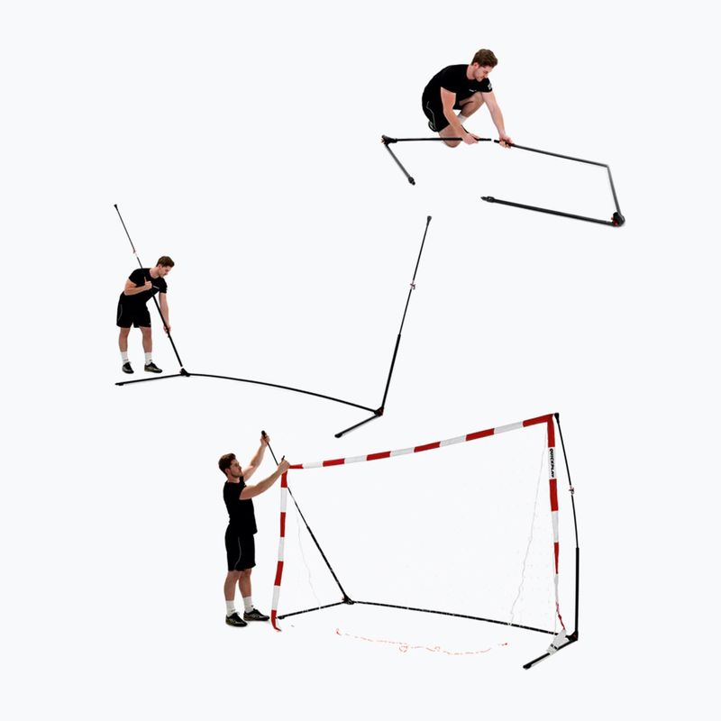 Ворота гандбольні Quickplay Handball 240 x 170 см black/white/red 3