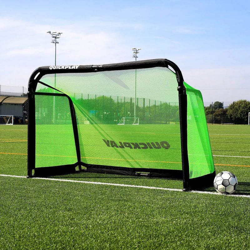 Ворота футбольні Quickplay Pro Alu Training 150 x 100 см black/green 4